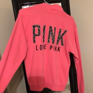 VS pink hoodie!!